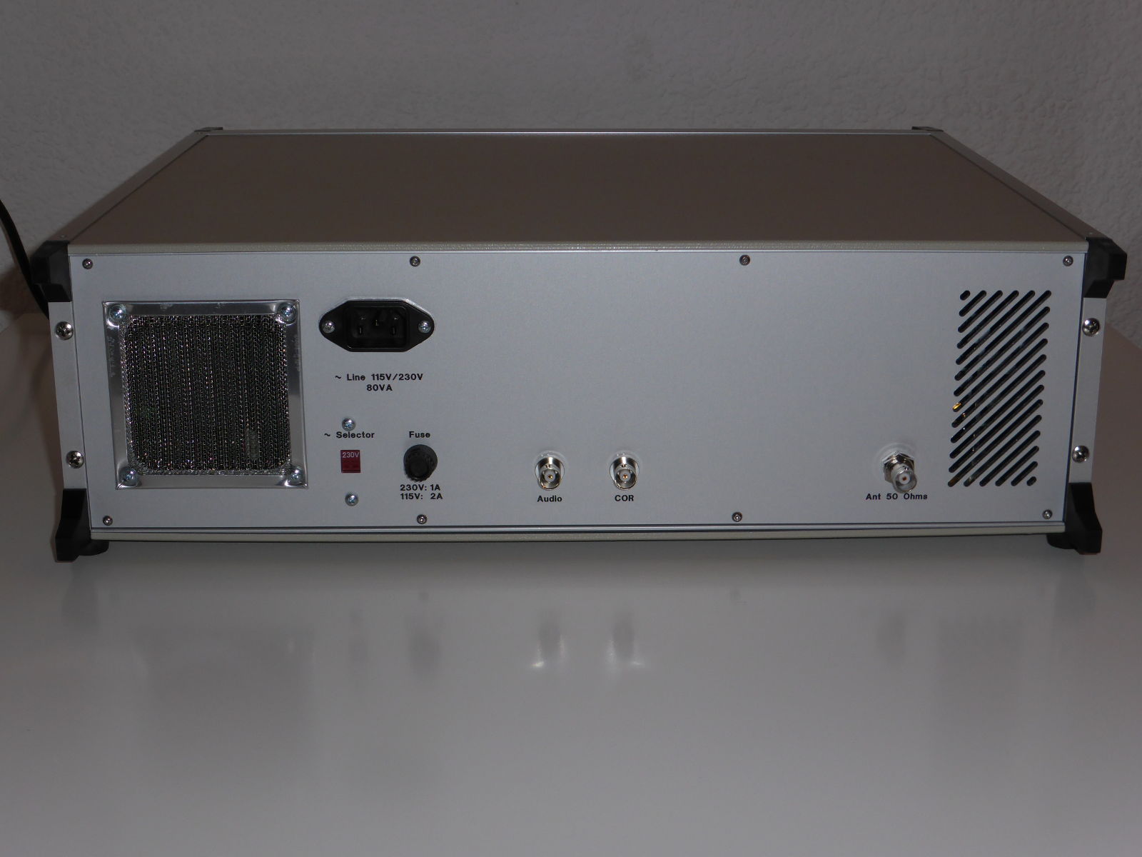 Rear view Receiver Mark I rear view