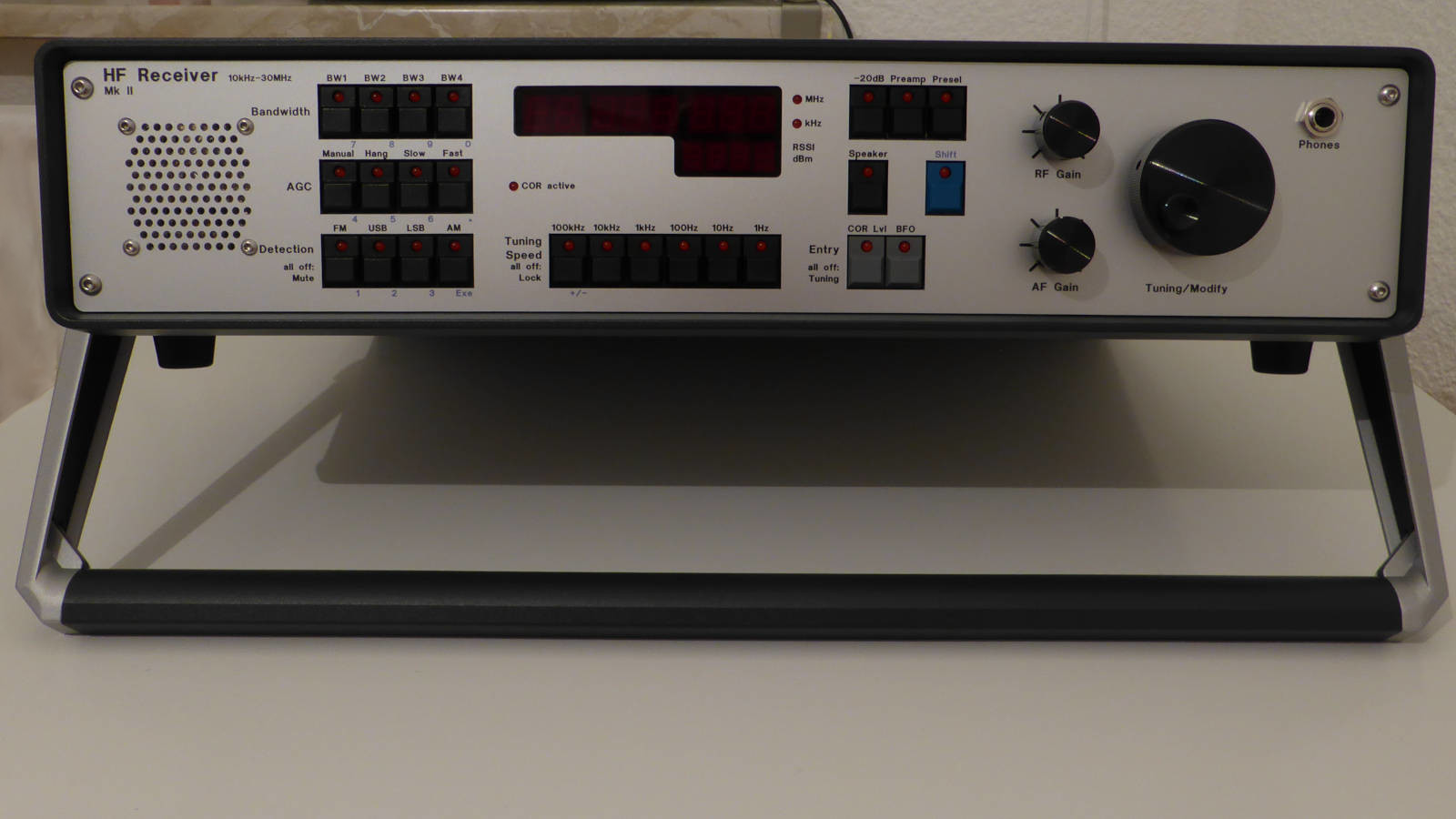 Receiver Mark II front Receiver Mark II front