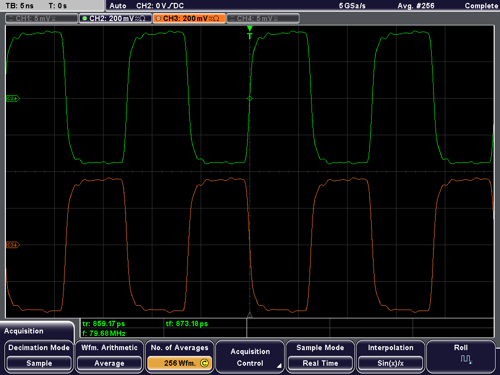 LO1 oscillogram