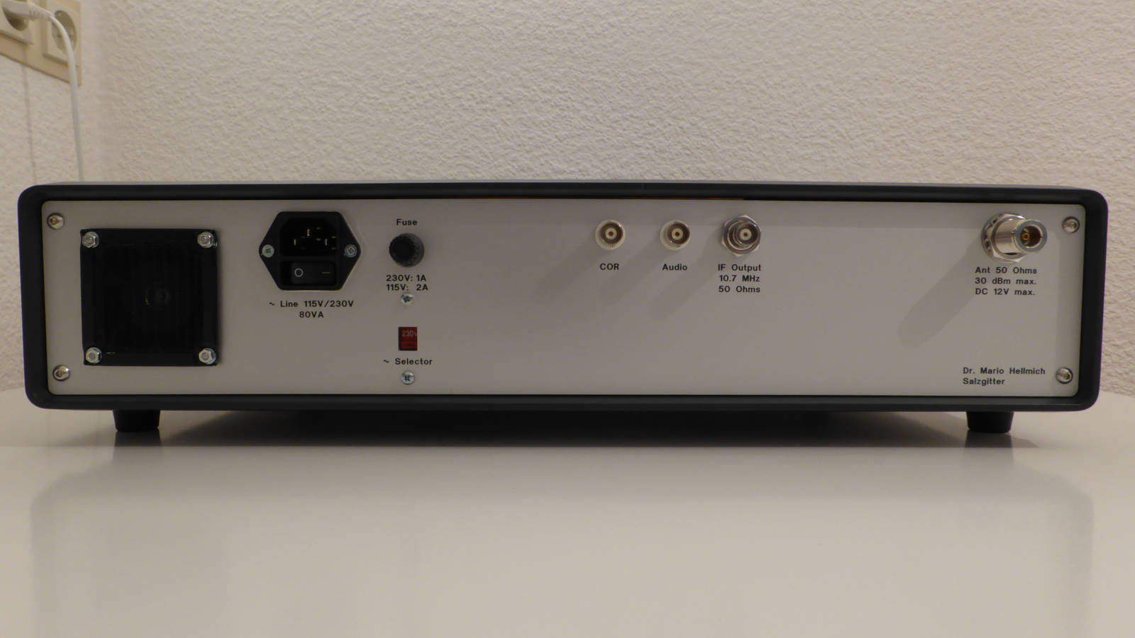 Receiver Mark II rear receiver Mark II rear