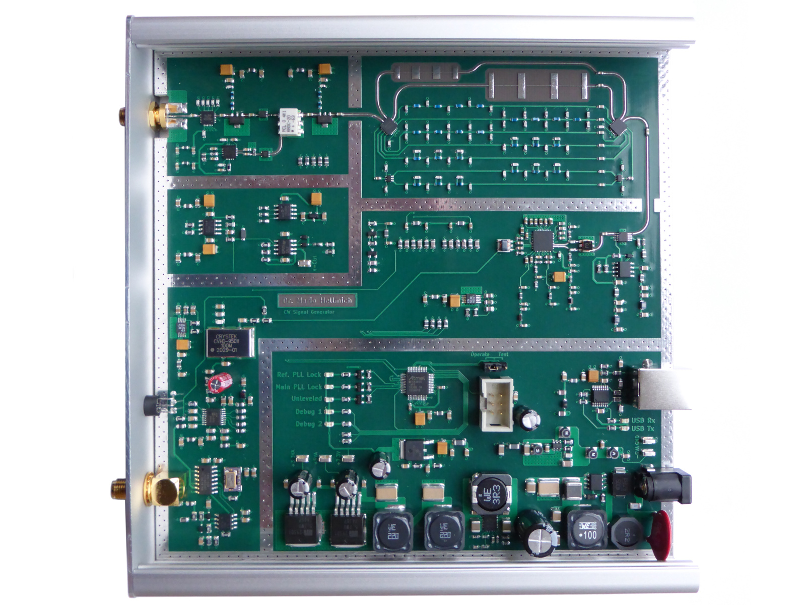 CW signal generator board