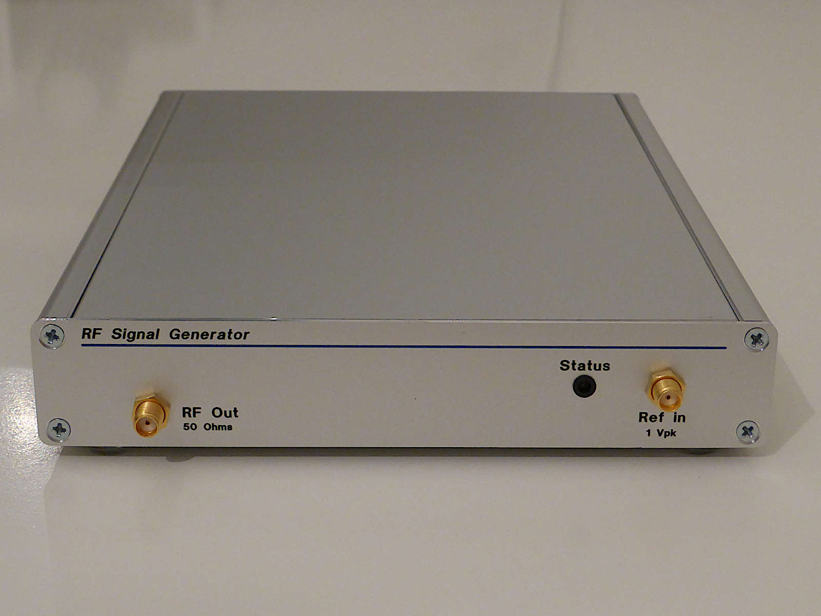 CW signal generator front